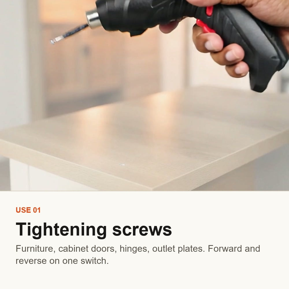 Tightening screws